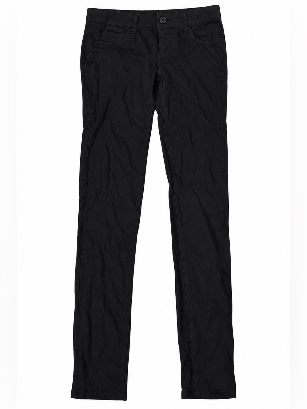 PAIGE Black Slim Straight Chinos